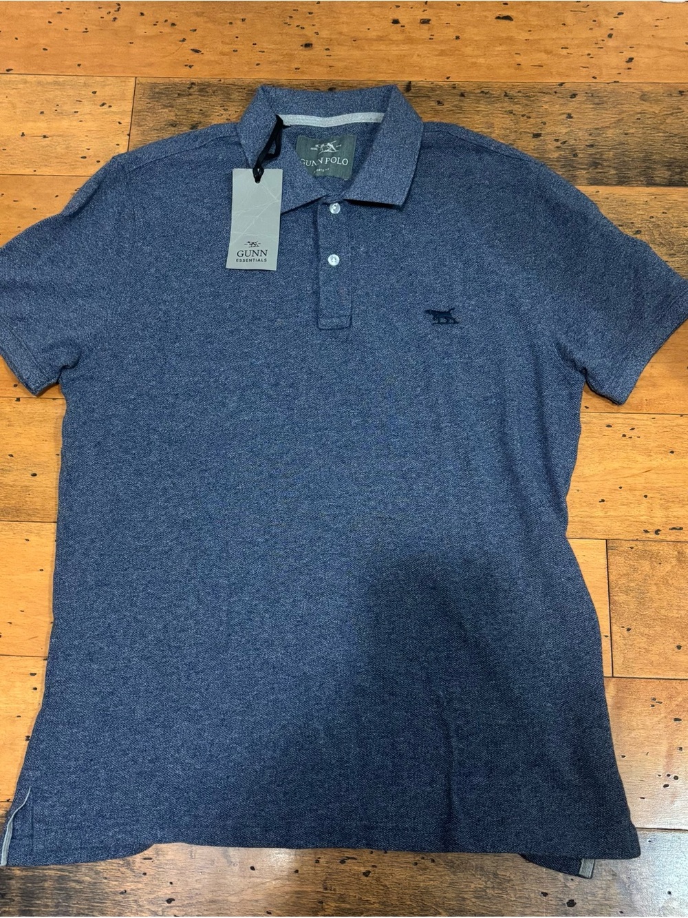 Rodd & Gunn Heathered Blue Short-Sleeve Polo